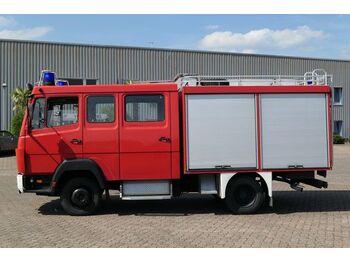 Fire truck, Combi van Mercedes-Benz 814 F/Feuerwehr/Pumpe/9 Sitze: picture 2