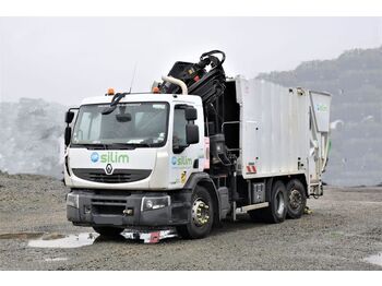 Garbage truck, Crane truck Renault Premium 320DXI*Müllwagen + HIAB 166E-3HIDUO/FUNK: picture 2