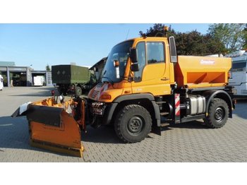 UNIMOG U300 4x4, E5, Klima, Winterdienst, Schild + Streuer - Utility/ Special vehicle
