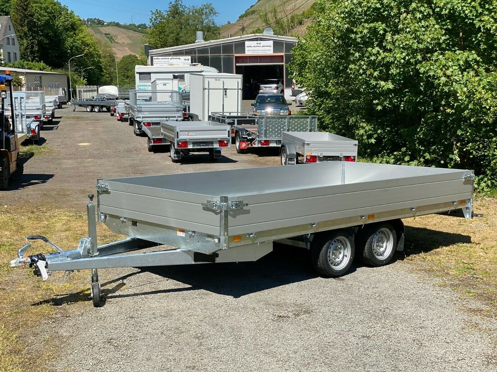 Saris TP 406 204 2700kg - mit 35cm Alu Wänden kippbar  - Autotransporter trailer: picture 5