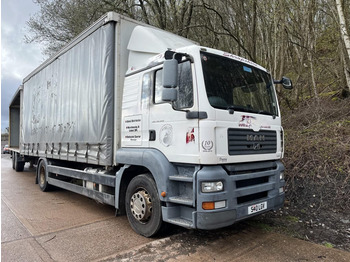 MAN TGA 18-364 4x2 Curtain side - Curtainsider truck: picture 1