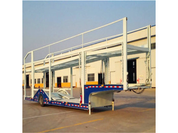  XCMG Official Manufacturer 3 Axles Car Transport Carrier Semi-Trailer - Autotransporter semi-trailer: picture 4