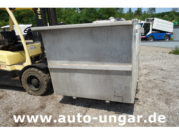 Provence Benne Alumulde 5m³ Müllaufbau aus Alu mit seitlicher Klappe - Garbage truck body: picture 2
