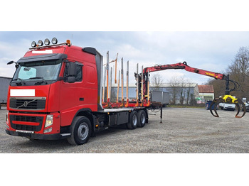 Volvo FH 500 Holz 6x4 Loglift 115Z 80 - Logging truck: picture 1