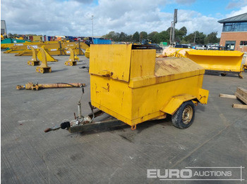 Single Axle Bunded Fuel Bowser, Manual Pump - Storage tank: picture 1