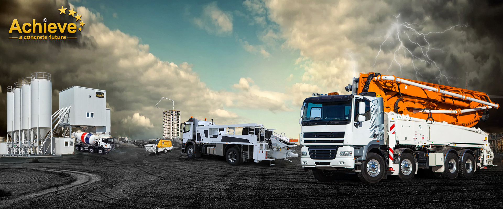 ACHIEVE INNOVATIONS - Construction machinery ZOOMLION - Euro 3, 4-axle undefined: picture 1
