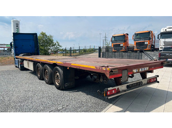 Dropside/ Flatbed semi-trailer Cardi Plattform Auflieger Twistlock Lenkachse: picture 3