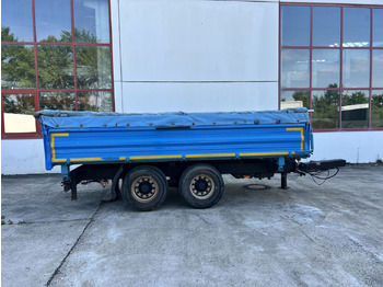 Tipper trailer Blomenröhr  14 t Tandemkipper- Tieflader, Breitbereifung: picture 2