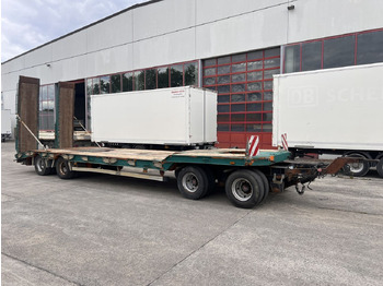 Low loader trailer for transportation of heavy machinery Humbaur HTD 409525-4A  4 Achs Tiefladeranhänger, kein Müller Mitteltal: picture 2