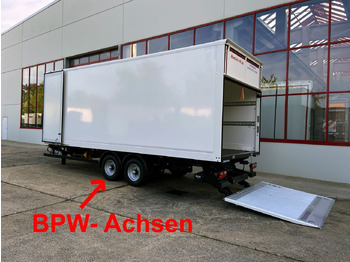 Closed box trailer Möslein  NEUER Tandem Koffer, Ladebordwand+ Durchladbar: picture 4