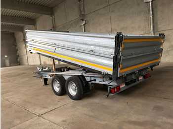 New Tipper trailer Möslein TTD11- BA Verzinkt  neuer Tandem 3- Seitenkipper Tiefladermit Bordwand- Aufsatz-- Neufahrzeug --: picture 2