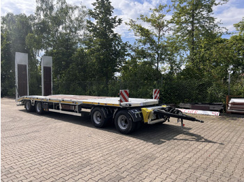 Low loader trailer Möslein  neuer 4 Achs Tieflader gerade hydraulischen Ram: picture 2