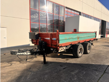 Tipper trailer Obermaier OS2-TD190A 19 t Tandemkipper- Tieflader, Breitbereifung: picture 4 Tipper trailer Obermaier OS2-TD190A 19 t Tandemkipper- Tieflader, Breitbereifung: picture 4