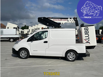 Commercial vehicle, Electric van Nissan E-NV200 hoogtewerker nacelle: picture 2