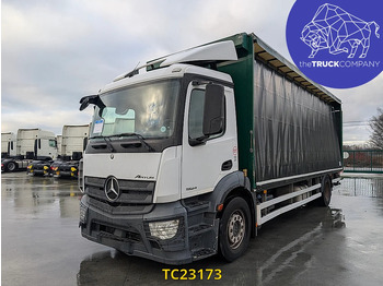 Curtainsider truck MERCEDES-BENZ Antos