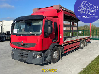 Curtainsider truck RENAULT Premium 380