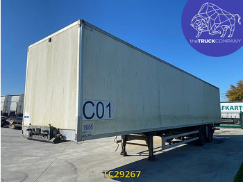 Closed box semi-trailer RENDERS