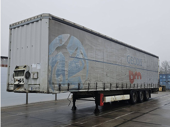 Curtainsider semi-trailer KRONE SD