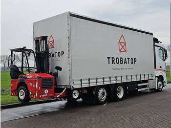 Curtainsider truck Mercedes-Benz ACTROS 2542 LS 6X2 RET. MOFFET 2020: picture 3