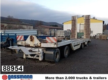 Low loader trailer