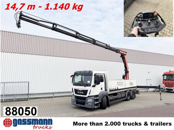 Dropside/ Flatbed truck MAN TGS 26.400