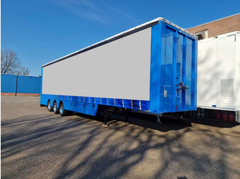 Curtainsider semi-trailer