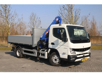 Tipper van FUSO Canter 7C18 | 4X2 | 3-WAY TIPPER | PM 6.5 KRAN /CRANE: picture 4