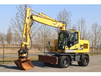 Wheel excavator Komatsu PW160-11 | ENGCON TILTROTATOR | BUCKET | TRAILER HYDR.: picture 2
