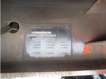 Low loader semi-trailer Kaiser: picture 3 Low loader semi-trailer Kaiser: picture 3
