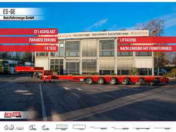 Low loader semi-trailer BROSHUIS