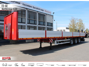 Dropside/ Flatbed semi-trailer ES-GE