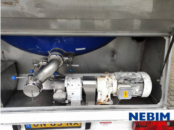 Tank semi-trailer Feldbinder TSA 33.3-3 Unibloc pump electr - 3 comp. 8.000 / 2 2.500 / 3.000 Ltr.: picture 3