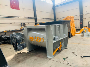 New Concrete mixer FABO twin shaft mixer: picture 2