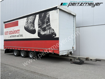 Curtainsider trailer KRUKENMEIER Tridemanhänger TLP 25 zwillingsbereift, Liftachse: picture 4
