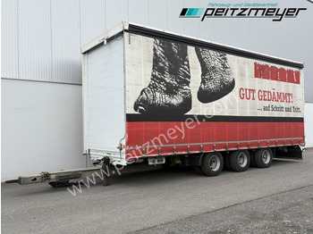 Curtainsider trailer KRUKENMEIER Tridemanhänger TLP 25 zwillingsbereift, Liftachse: picture 3