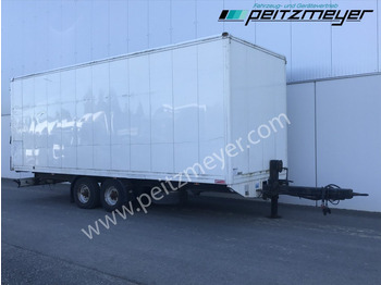 Closed box trailer WEFA Tandemanhänger 10,5 T. Tandem Alukoffer mit Hecktüren: picture 4
