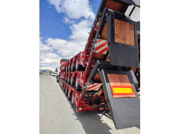 New Low loader semi-trailer for transportation of heavy machinery SINAN Telescope Extendible: picture 4