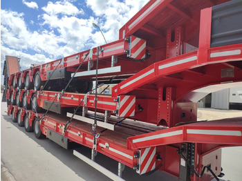 New Low loader semi-trailer for transportation of heavy machinery SINAN Telescope Extendible: picture 3