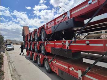 New Low loader semi-trailer for transportation of heavy machinery SINAN Telescope Extendible: picture 5