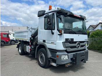 Tipper, Crane truck MERCEDES-BENZ Actros 1841 K 2-Achs Kipper Kran Funk 2xhydr+Greifer: picture 5 Tipper, Crane truck MERCEDES-BENZ Actros 1841 K 2-Achs Kipper Kran Funk 2xhydr+Greifer: picture 5