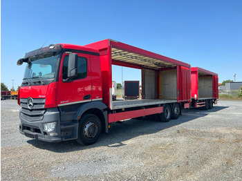 Curtainsider truck MERCEDES-BENZ Antos 2540