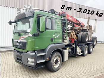 Logging truck MAN TGS 26.480