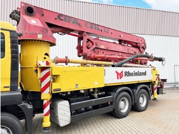 Concrete pump truck MAN TGS 33.440 6X4 BB TGS 33.440 6X4 BB, Betonpumpe CIFA K31L XZ, 31m Mast: picture 3 Concrete pump truck MAN TGS 33.440 6X4 BB TGS 33.440 6X4 BB, Betonpumpe CIFA K31L XZ, 31m Mast: picture 3