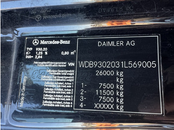 Truck Mercedes-Benz Actros 2541 L 6x2 Actros 2541 L 6x2, Fahrschulausstattung, MegaSpace, Retarder, Liftachse, Traum Zustand: picture 5