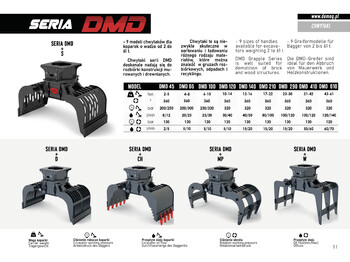 New Grapple for Construction machinery DEMOQ DMD 140 S Hydraulic Polyp -grab 875 kg: picture 5