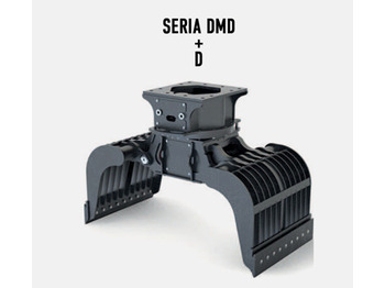 New Grapple for Construction machinery DEMOQ DMD 140 S Hydraulic Polyp -grab 875 kg: picture 3