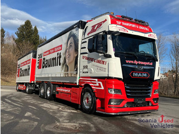 Curtainsider truck MAN TGX 26.510