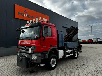 Crane truck Mercedes-Benz Actros 2046 4x4 / FULL SPRING / HIAB 288 EP 5 HIPRO Crane / EURO-5: picture 3