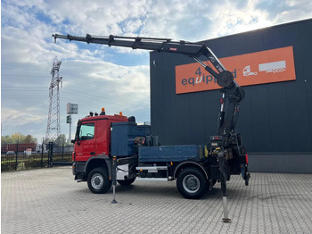 Crane truck Mercedes-Benz Actros 2046 4x4 / FULL SPRING / HIAB 288 EP 5 HIPRO Crane / EURO-5: picture 5