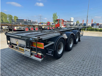 Container transporter/ Swap body semi-trailer Van Hool 20FT/30FT, ADR (EX/II, EX/III, FL, AT), BPW + drum, ALCOA, galvanized, liftaxle, NL-Chassis: picture 3